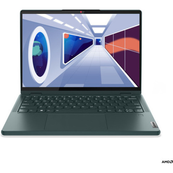 Lenovo Laptop Yoga 6 13ABR8 Convertible 13.3'' Wuxga IPS/R7-7730U/16GB/1TB/Amd Radeon Graphics/Win 11 Home/3Y Premium/Dark Teal - (83B2006KGM)