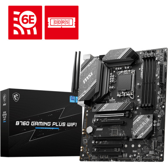 MSI B760 Gaming Plus Wifi - (801-7D22-003)