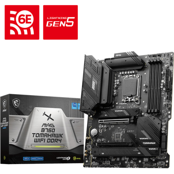 MSI Mag B760 Tomahawk Wifi DDR4 - (911-7D96-001)