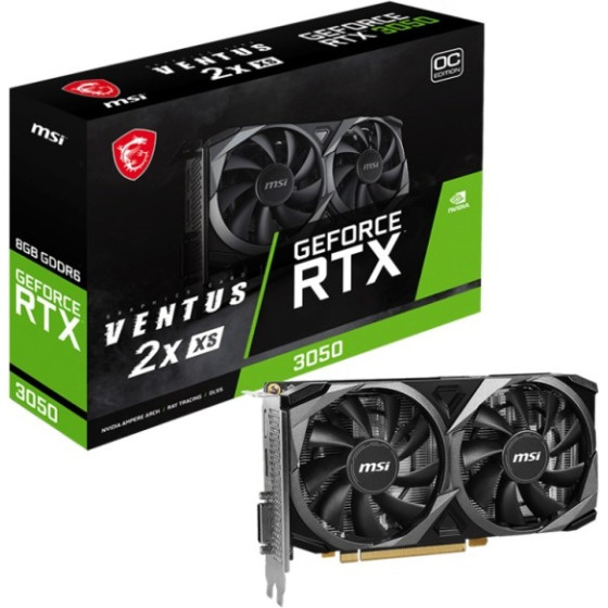 MSI Rtx 3050 Ventus 2X Xs 8G Oc - (912-V809-4287)