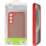 Lime Successories Lime ���� Samsung S24 Plus 5G S926 6.7'' Hardshell Fusion Full Camera Protection Red With Black KEYS