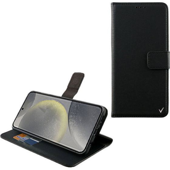 Volte-Tel ���� Samsung S24 5G S921 6.2'' Allure Magnet Book Stand Clip BLACK