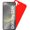 Volte-Tel ���� Samsung S24 Plus 5G 6.7'' Silicon Tpu Camera Guard RED