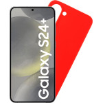 Volte-Tel ���� Samsung S24 Plus 5G 6.7'' Silicon Tpu Camera Guard RED
