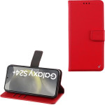 Volte-Tel ���� Samsung S24 Plus 5G S926 6.7'' Allure Magnet Book Stand Clip RED