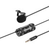 BOYA Wired Mic Professional Lavalier Mic - Jack 6m Cable Camera Smartphone Tablet - (BY-M1 Pro II)
