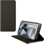 Idol 1991 ���� Samsung S24 Ultra 5G S928 6.8'' Elite Pro ANTI-Rfid Book Stand BLACK