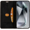 Idol 1991 ���� Samsung S24 Ultra 5G S928 6.8'' Elite Pro ANTI-Rfid Book Stand BLACK