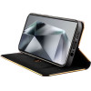 Idol 1991 ���� Samsung S24 Ultra 5G S928 6.8'' Elite Pro ANTI-Rfid Book Stand BLACK