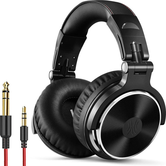 One�dio Headset Studio Pro 20, 6.35mm & 3.5mm �������, Hi-Fi 50mm, ����� - (OA-PRO20-BK)