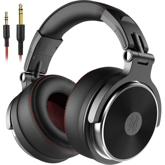 One�dio Headset Studio Pro 60, 6.35mm & 3.5mm �������, Hi-Fi 50mm, ����� - (OA-PRO60-BK)