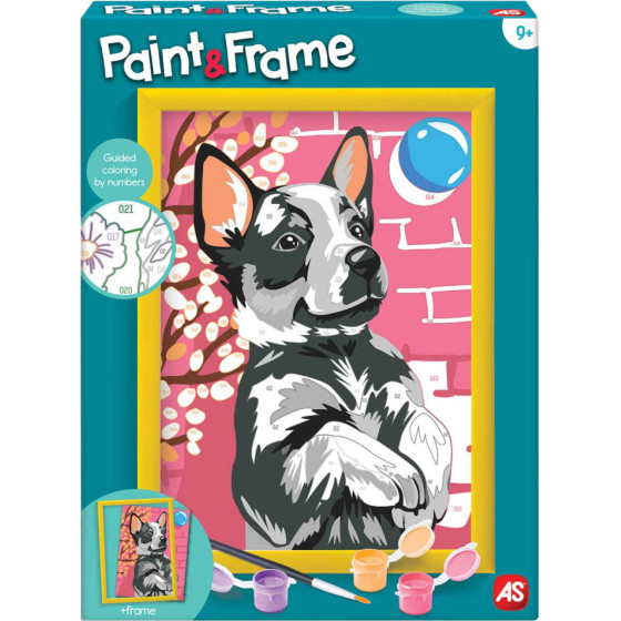 AS Paint Frame: Playful Husky (1038-41013)