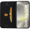 Idol 1991 ���� Samsung S24 Plus 5G S926 6.7'' Elite ANTI-Rfid Book Stand BLACK