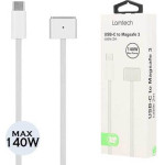 Lamtech USB-C To Magsafe 3 Cable Max 140W 2M - (LAM114079)