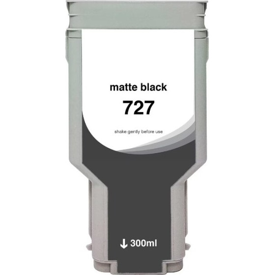 Ink Cartridge Black Replaces Hp C1Q12A, 727B OEM - (727BHY_IC)
