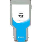 Ink Cartridge Black Replaces Hp F9J76A, 727 OEM - (727CHY_IC)