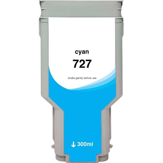 Ink Cartridge Black Replaces Hp F9J76A, 727 OEM - (727CHY_IC)