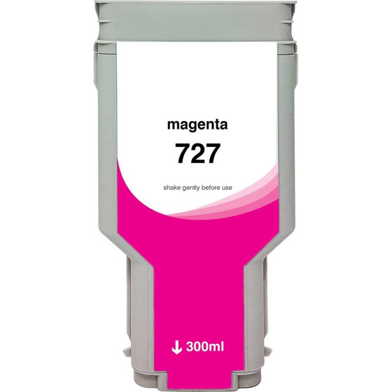 Ink Cartridge Black Replaces Hp F9J77A, 727 OEM - (727MHY_IC)