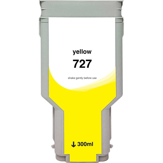 Ink Cartridge Black Replaces Hp F9J78A, 727 OEM - (727YHY_IC)