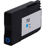 Ink Cartridge Cyan Replaces Hp 3ED67A, 712C OEM - (712CHY_IC)
