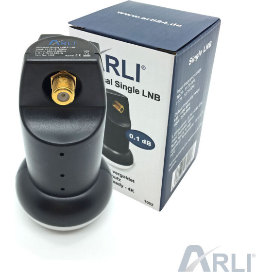 ARLI LNB Single 0,1db Universal - (LNB.ARL.SINGLE)