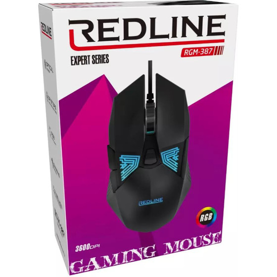 REDLINE Gaming Mouse RGM-387 - (REDLINE.RGM387)