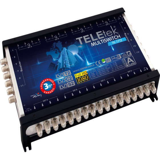 TELETEK Multiswitch 17X12 MV-1712 Cascade - (MUL.TLTK.17X12)