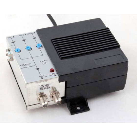 TELETEK ��������� ������� ��������� TA402 2UHF 1VHF 40db - (���.TLTK.TA402)