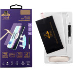 Idol 1991 Tempered Uv Glass Samsung S24 5G S921 6.2'' 9H 0.20mm 10D Semi With GLUE-Tool Finger Unlock Full Cover TRANSPARENT