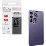 Volte-Tel Camera Glass Cover Samsung S24 Plus 5G S926 6.7'' 9H 0.30MM 3D ALUMINIUM-Electroplating Frame PURPLE