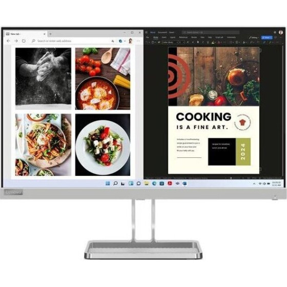 Lenovo Monitor L24i-40 23.8'' Fhd IPS, Slim Bezel, HDMi, VGA,Speakers, 3YEarsw - (67A8KAC3EU)