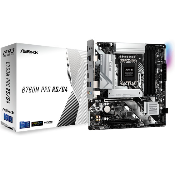 Asrock B760M/PRO/RS - (90-MXBKL0-A0UAYZ)