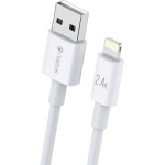 Celebrat ������� Lightning �� Usb 12W, 1.2m, ����� - (CB-24L)