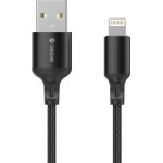 Celebrat ������� Lightning �� Usb CB-32, 12W, 1m, ����� - (CB-32A-L)