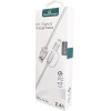 Powertech ������� Usb �� Micro/Lightning MFi, 12W, 1m, ����� - (PT-707)