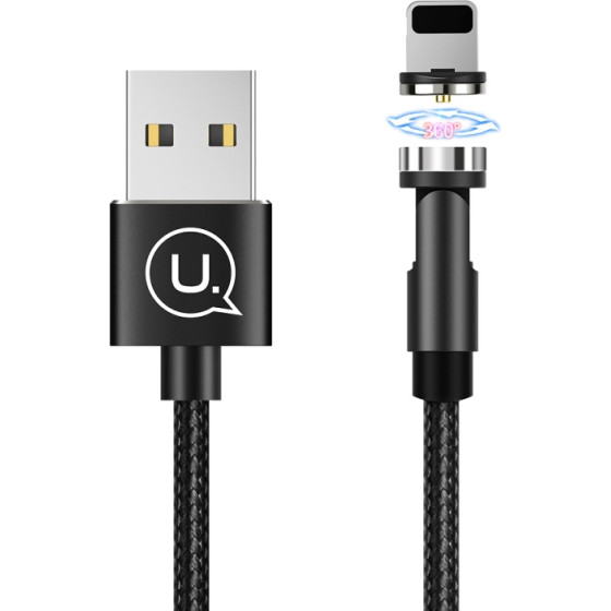 Usams ������� Usb �� Lightning US-SJ472, ���������, 10.5W, 1m, ����� - (SJ472USB01)
