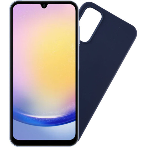 Volte-Tel ���� Samsung A25 5G A256 6.5'' Silicon Tpu Camera Guard BLUE