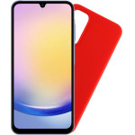 Volte-Tel ���� Samsung A25 5G A256 6.5'' Silicon Tpu Camera Guard RED