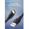 Cabletime ������� USB-C �� Usb CMAMN, 3A, 5Gbps, 0.25m, �����