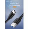 Cabletime ������� USB-C �� Usb CMAMN, 3A, 5Gbps, 3m, �����