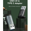 Cabletime ���������� USB-C �� Usb CT-AMCF, 2.1A, 5Gbps, ����