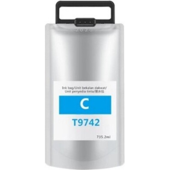 Ink Cartridge Cyan Replaces Epson C13T974200, T9742 OEM - (T9742_IC)