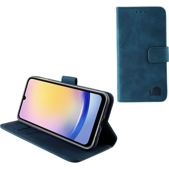 Lime Successories Lime ���� Samsung A25 5G A256 6.5'' Essential Magnet Book Stand Clip Dark BLUE