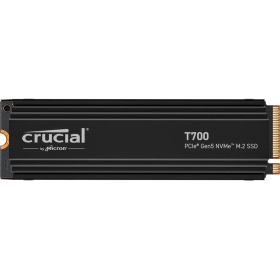 Crucial Ssd 1TB T700 Pcie 5.0 x4 M.2 Nvme Gen5 Heatsink - (CT1000T700SSD5)