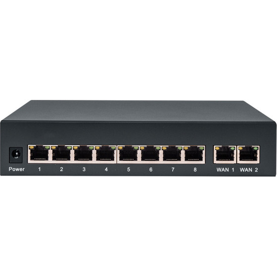 Amiko Network Switch Poe 8 Port +2UPlink - (AMIKO.SWI.8POE)