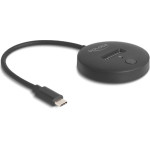 DeLock Docking Station ��� M.2 NVMe/Sata SSD, 10Gbps, ����� - (64254)