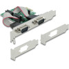 DeLock ����� ��������� Pcie �� 2x RS-232 - (90007)