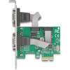 DeLock ����� ��������� Pcie �� 2x RS-232 - (90007)