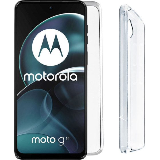 Volte-Tel ���� Motorola Moto G14 4G XT2341-3 6.5'' Slimcolor Air Tpu Camera Guard �������