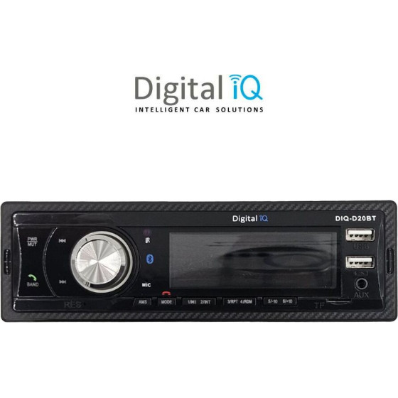 Digital Iq Radio USB/SD/AUX/ Bluetooth DIQ-D20BT - 1 ���. - (IQ-D20_BT)